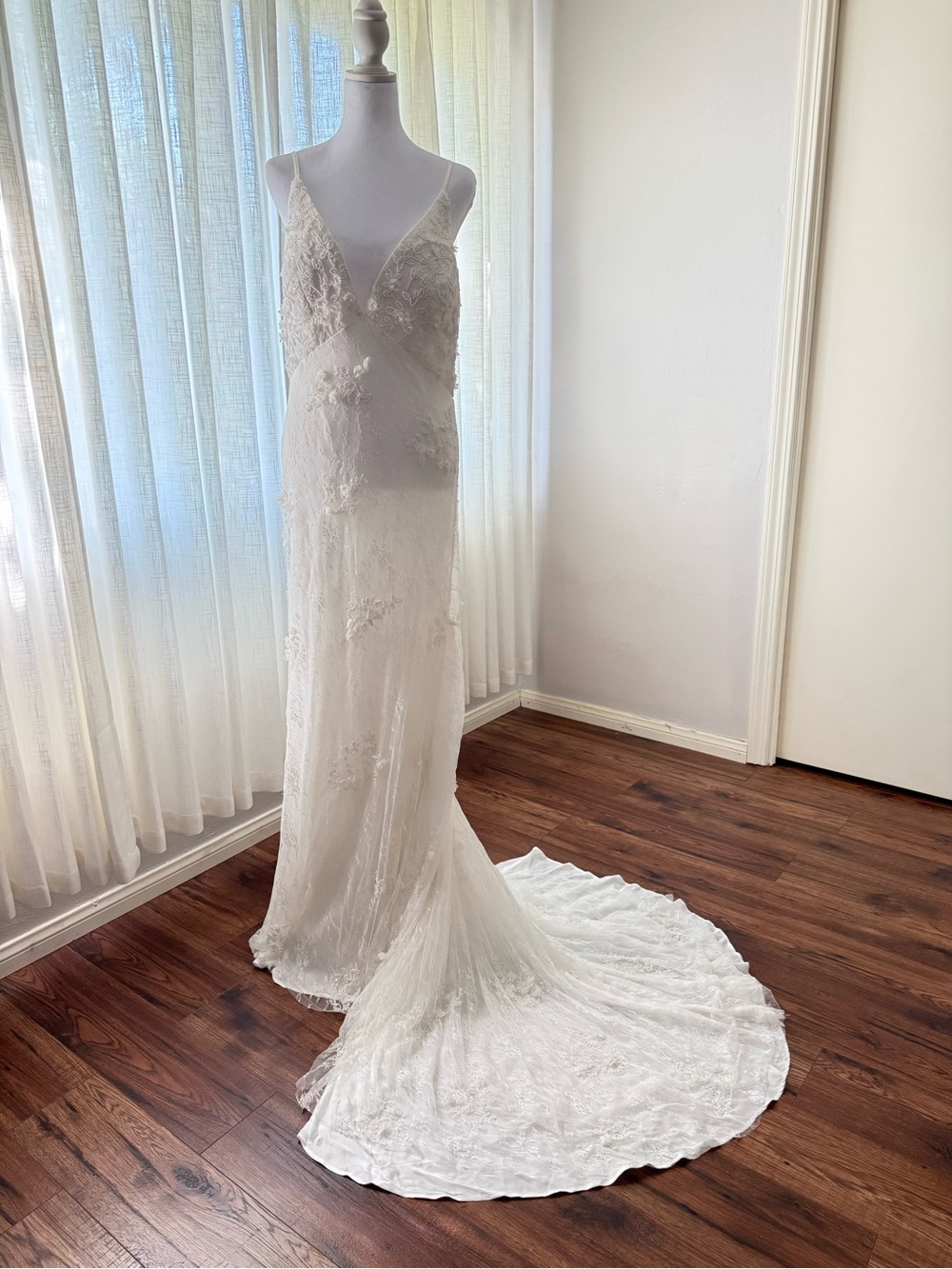 BHLDN Meadow Wedding Gown Size 14 Designer Bridal Gown